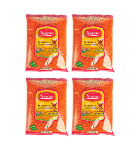 Korcan Kırmızı Mercimek 1 kg x 4 Adet