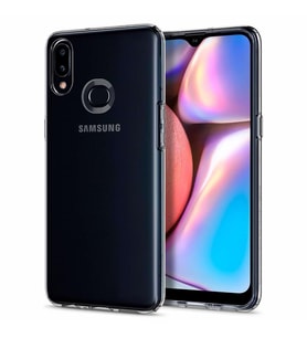 Spigen Galaxy A10s ile Uyumlu Kılıf Liquid Crystal Crystal Clear