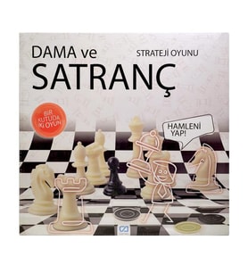 Dama ve Satranç Plastik Kutulu 5188