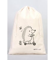 Rakerplus Tbons Özel Tasarım 30x40 cm Ham Bez Büzgülü Ayakkabı Torbası