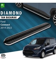 S-Dizayn Ford Connect 2 Diamond Krom Yan Basamak 183 Cm 2014-2023