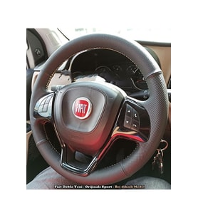 Fiat Doblo 2015-2021 Araca Özgü Direksiyon Kılıfı PLASTİK Direksiyonlara Uygundur 2. RESME UYGUNDUR!