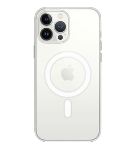 Apple İphone 15 Pro Kılıf Magneticsafe Şeffaf Silikon - Şeffaf