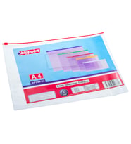 Bigpoint Kilitli Döküman Dosyası A4 PVC Kırmızı x 12 Adet