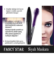 Huncalife Fancy Star Siyah Maskara
