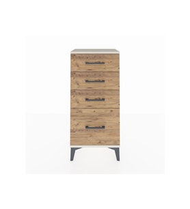 Arges Komodin 4 Çekmeceli 44x30x96 Aytaşı-Çam