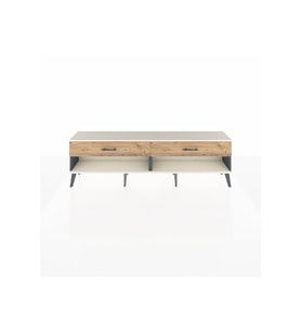Arges TV Ünitesi 2 Çekmeceli  176x30x51 Antrasit-Aytaşı/Çam