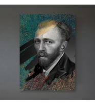 Van Gogh Painting and Real Collage
