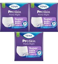 Tena Proskin Pants Süper Night Gece Emici Külot Yetişkin Bezi L - Büyük - Large 90 Adet