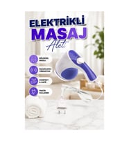 5 Başlıklı Elektrikli Vücut Masaj Aleti – 2200-2500 RPM
