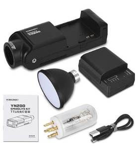 Yongnuo YN200 Kit Bataryalı 200W Taşınabilir Flaş