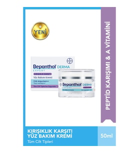 Bepanthol Derma Expert Kırışıklık Karşıtı Yüz Bakım Kremi 50 ml
