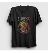 Presmono Unisex Siyah Poster Fleshgod Apocalypse T-Shirt 477373tt
