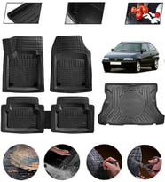 Opel Astra F 1991-1998 Hatchback Uyumlu Paspas Araca Özel Bagaj Havuzu MBS Siyah