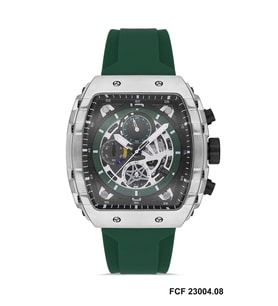 Ferrucci Function Silikon Kordonlu Erkek Kol Saati FCF 23004.08-F341