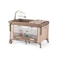 Kanz Sleepside +Plus Anne Yanı Park Yatak ve Oyun Parkı Kahve (A.Siyah)