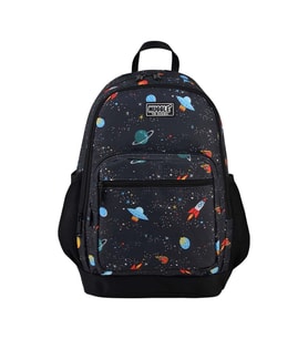 Muggle Okul Çantası Galaxy Siyah İlkokul Sırt Çantası (Karışık)