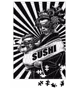 Sushi Puzzle 240 Parça Yapboz