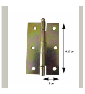 Mey İthalat® Yaprak Menteşe 2,5 Cm