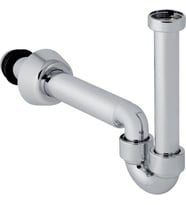 GEBERIT LAVABO SİFONU P TİPİ KROM 151.105.21.1  U BORULU