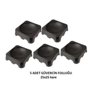 güvercin folluğu kare 25x25 ( 5 adet )