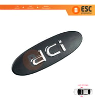 Renault Clio MK2 Kangoo MK1 1997-2009 8200083505 İçin Siyah dCi Sağ veya Sol Kapı Bandı Çıta Yazısı