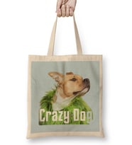 Crazy Dog Gift Bez Çanta Uzun Saplı