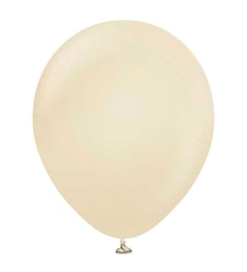 Balon Düz 12 inç Kum Beji Krem 100'lü-