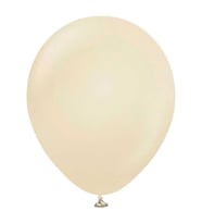 Balon Düz 12 inç Kum Beji Krem 100'lü-