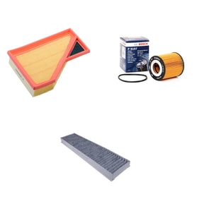 Filtre Bakım Seti Mini One 1.6 90 Beygir 2000-2006 Manuel şanzıman Hava + Yağ f. + Polen Filtre Sardes