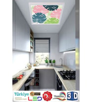 60cmx60cm-60watt -led Avize,pink Model Özel Tasarım Tavan Aydınlatma,modern Çerçeve