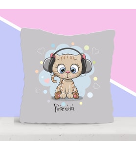 BK Gift Kişiye Özel Sevimli Çocuk Yastık-9