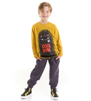 Cool Dude Erkek Çocuk T-shirt Pantolon Takım