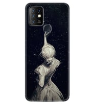 INFINIX Hot 10 Kılıf Resimli Silikon Kılıf Star Woman 1332