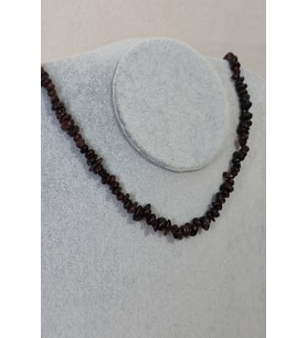 LAL GRANET GARNET KIRIKTAŞ DOĞALTAŞ KOLYE