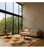 Agkhome Kuzu Kürkü Moska Parça Halı 220X169 Cm