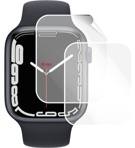 Apple Watch 7 45mm Esnek İle Uyumlu Ekran Koruyucu, Tam Kaplayan Akıllı Saat Koruması, Çizilmeye Dayanıklı Tpu Koruma 2 Adet, Hd Şeffaf