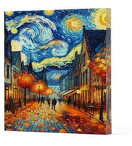 Van Gogh 3 - Sokak Çizgili Yan Boyamalı Defter