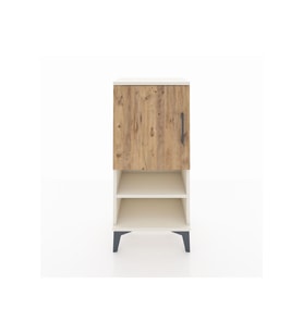 Arges Komodin 3 Raflı Tek Kapaklı 44x30x96 Aytaşı-Çam