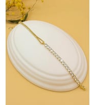 Taşlı ve Zincirli Modern Bileklik