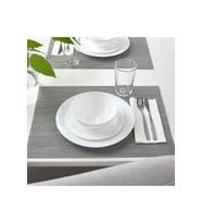 12 Parça Favorısera Yemek Takımı Beyaz Renk Sade Modern Takım