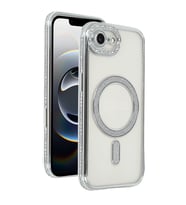 Northcity Apple iPhone 16E Joke Simli Magneticsafe Kılıf - Gümüş