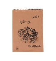 Defter- K.Color 25X35 20 Yp.Spırallı Kraft Blok
