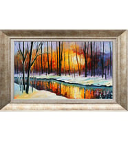 GÜMÜŞ ÇERÇEVELİ TABLO N1188