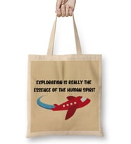 Funny Travel Gift design Lover-Trippin Wanderlust Journey Adventurer Vacation Bez Çanta Uzun Saplı