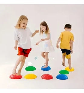 Çocuk Yarım Küre Denge ve Koordinasyon Adası 6'lı Set
