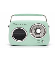 Retro Tasarımlı Bluetooth FM Radyo Mint Yeşil CW022-T
