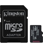 Kingston Endüstriyel Microsd - 64 Gb Microsdxc Endüstriyel C10 A1 Pslc Kartı + Sd Adaptör - Sdcit2/6