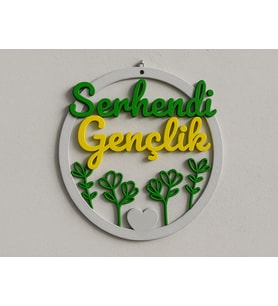 Serhendi Gençlik Kapı ve Duvar Dekoru – 3D Baskılı