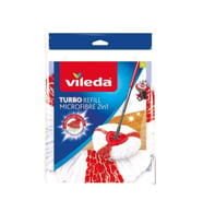 Turbo Microfiber 2in1 Üçgen Yedek Paspas, %20 Daha Çok Temizlik Gücü